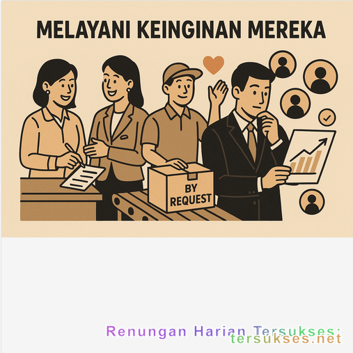 melayani keinginan Mereka